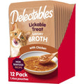 Chicken Savory Broths Lickable Cat Treat B57543