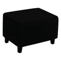 Black Rectangular Footrest V895