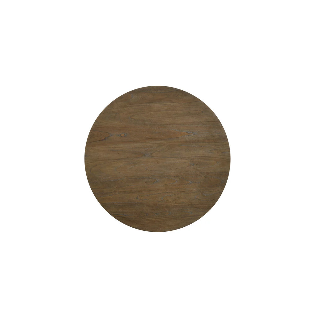 47" Wide Round Wood Dining Table G6486