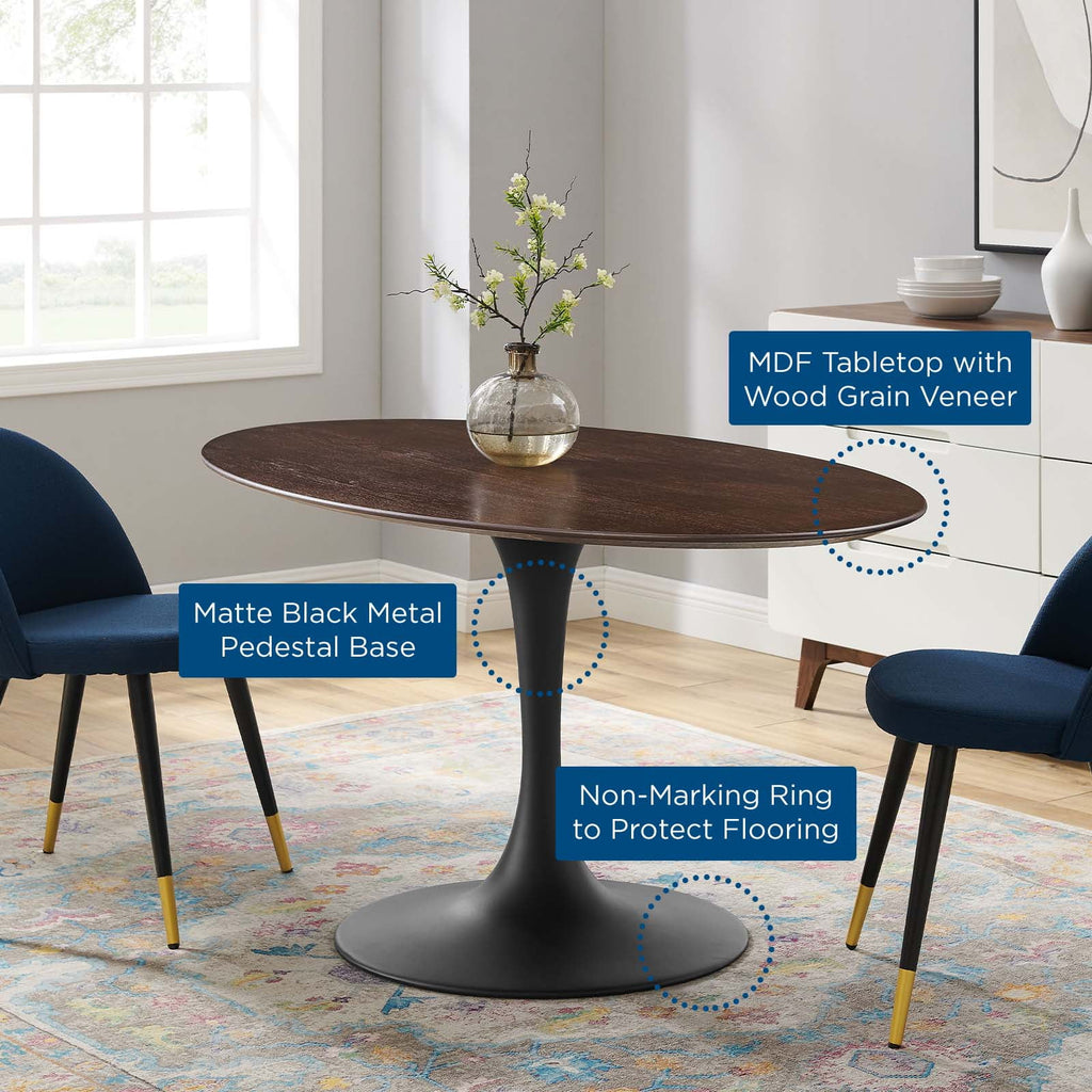 Oval Wood Dining Table U83566
