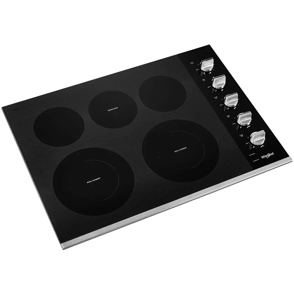 30 inch Stainless 5 Burner Electric Cooktop N6024