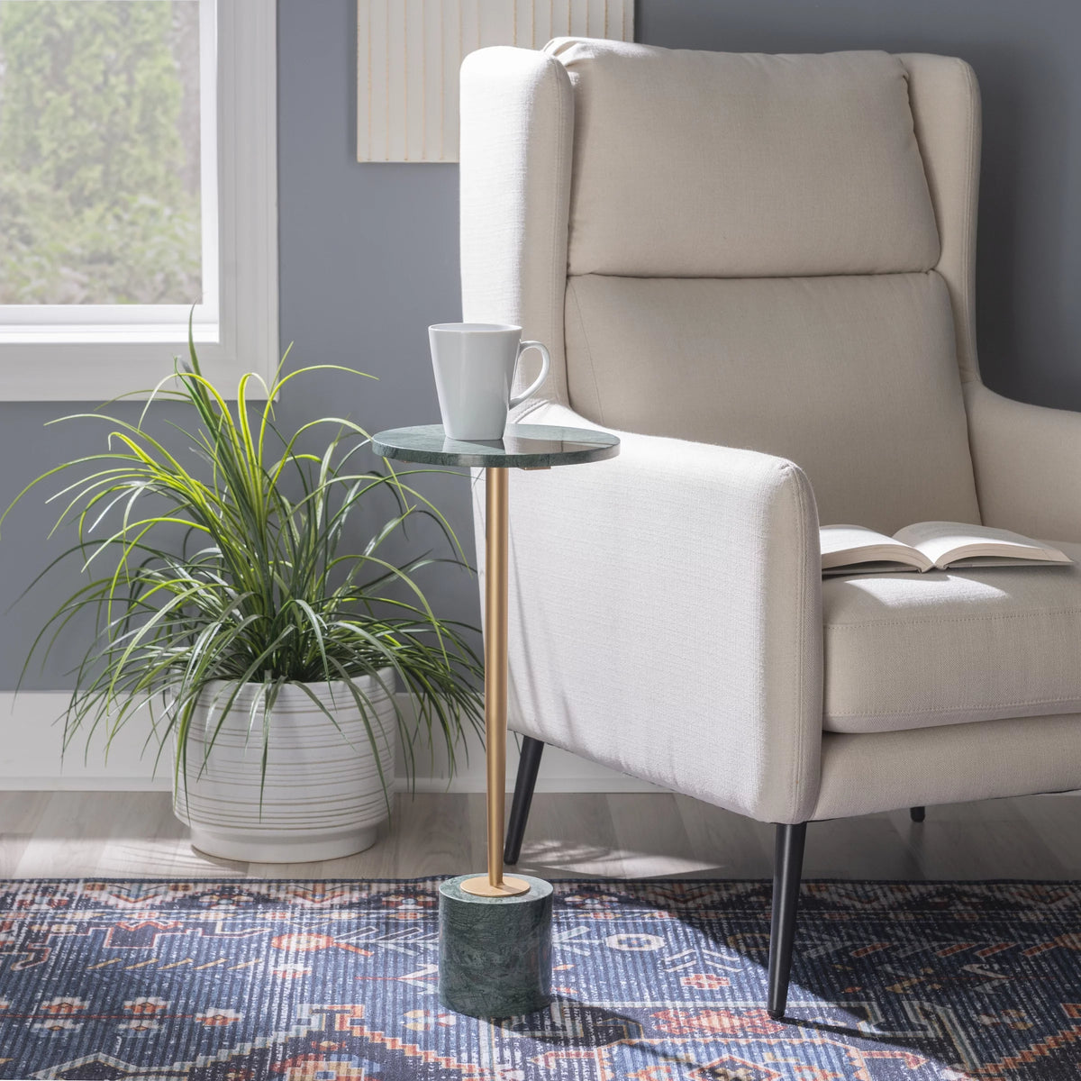 Round Indoor Accent Drink Table L4876