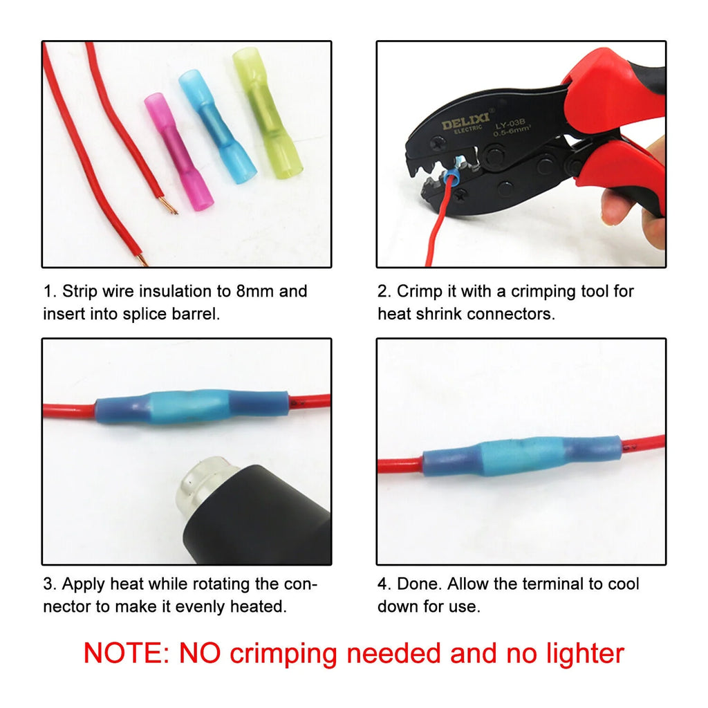 Heat Shrink Butt Connector Waterproof Q47783