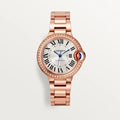 White Face Minimalist Leather Watch J491