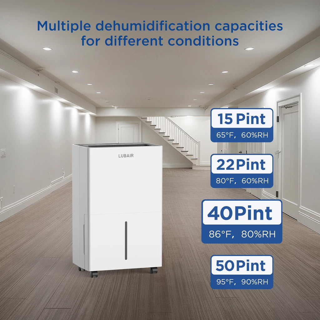 50 Pints Dehumidifier with Auto Defrost and 24H Timer Y3398