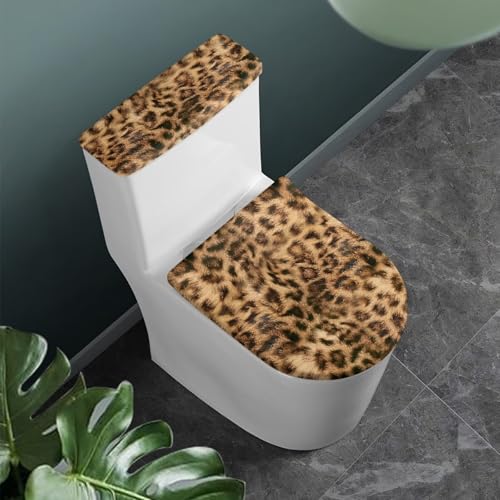 Red Christmas Toilet Seat Cover & Tank Cover Set 2Pcs B78035