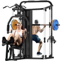 Home Gym System Workout Station with 138LB Weight Stack S81798