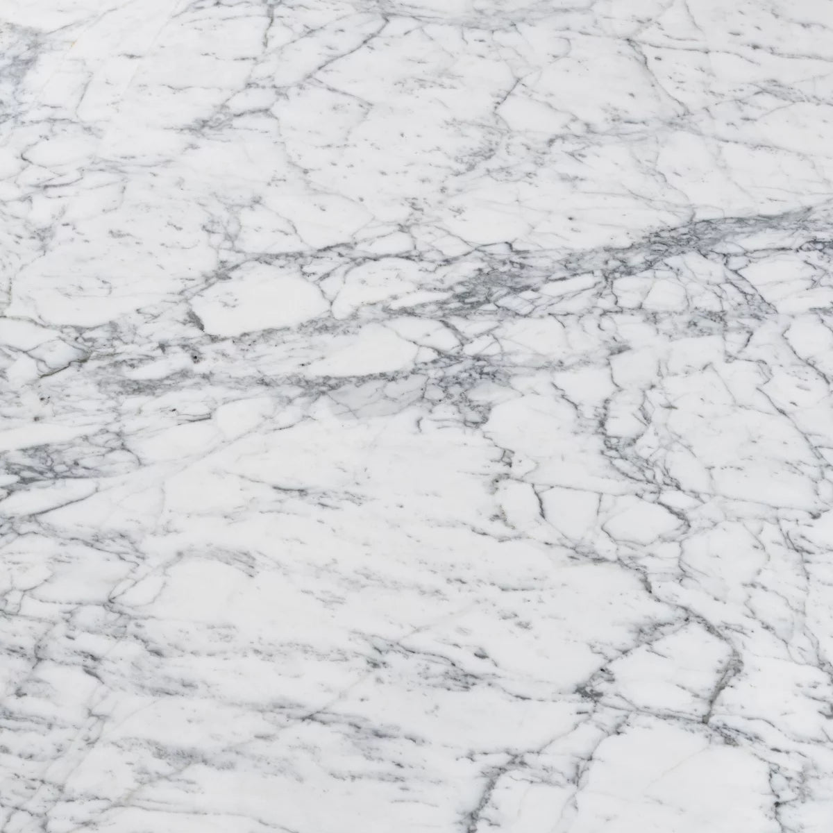 White and Brown Square Marble Coffee Table M9767