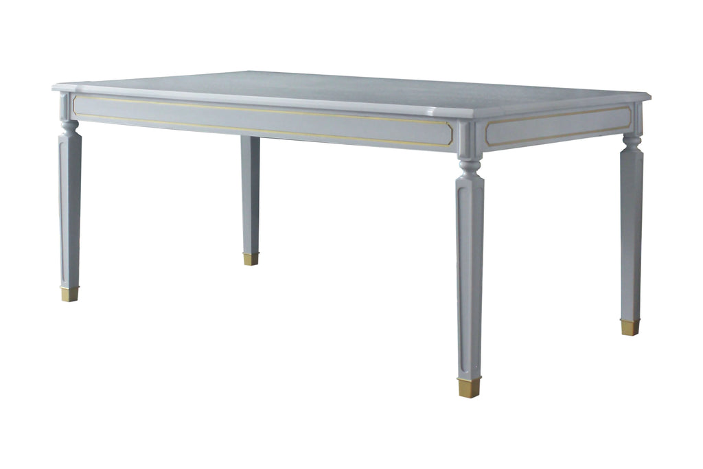 Dining Table Pearl Gray Finish B149