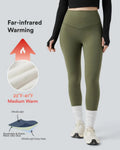 Thermal Tummy Control Yoga Leggings with Pockets Z72357