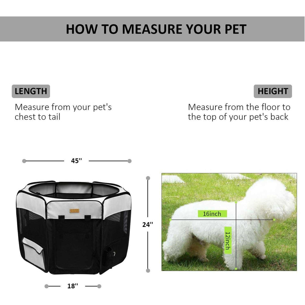Dog Playpen Portable Pet Play Pen V8040
