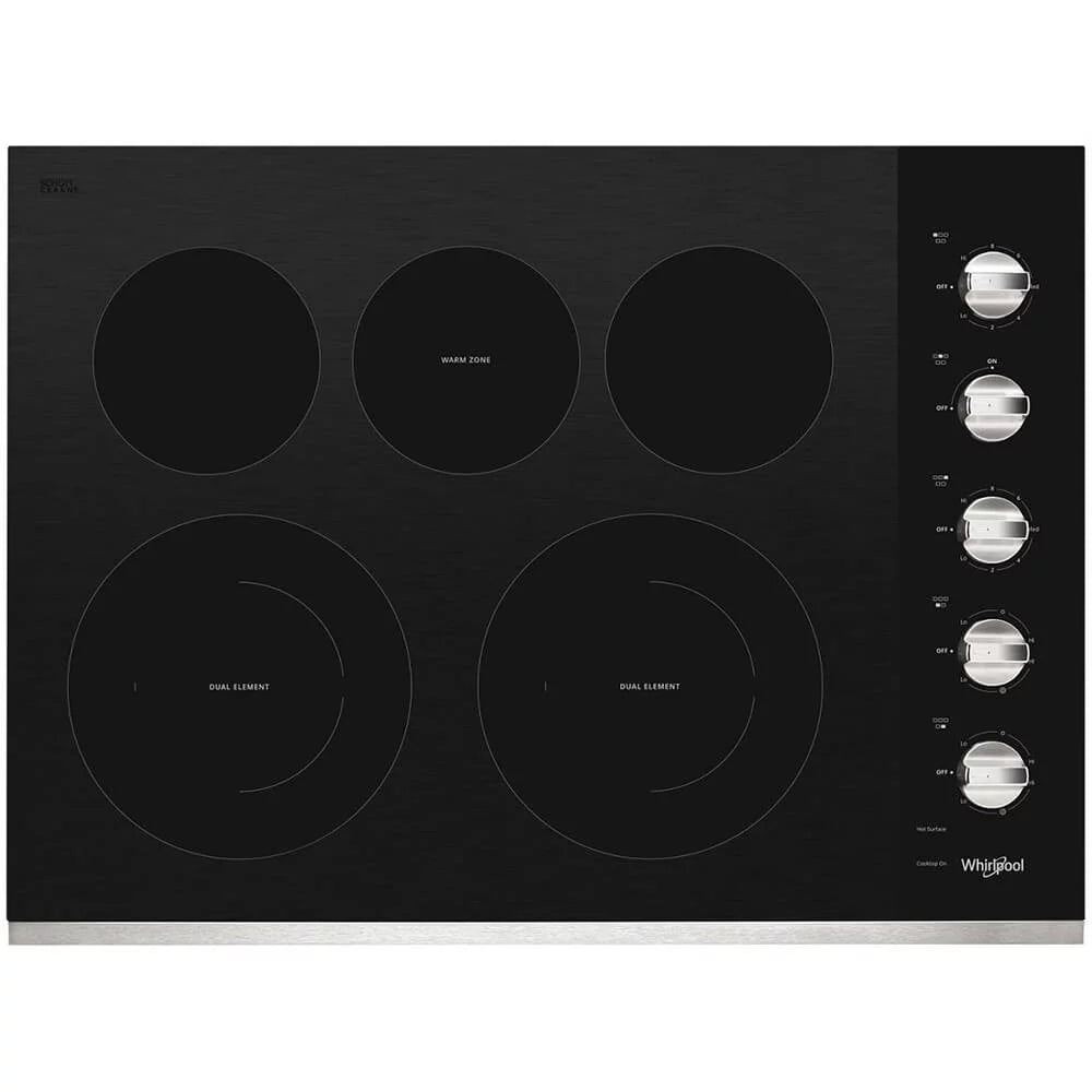 30 inch Stainless 5 Burner Electric Cooktop N6024