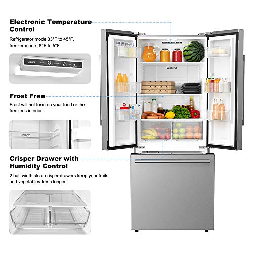 French Door Refrigerator with Bottom Freezer I39151