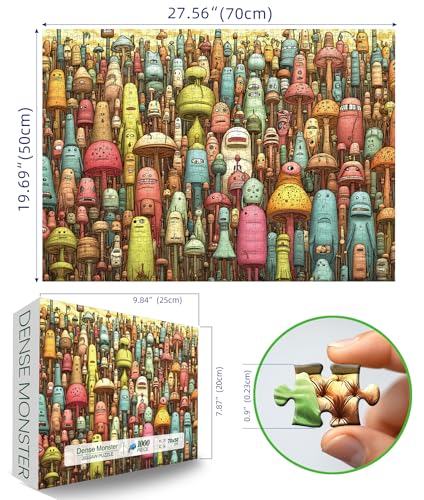 1000 Pieces Winter Snowmen Christmas Jigsaw Puzzle I86940