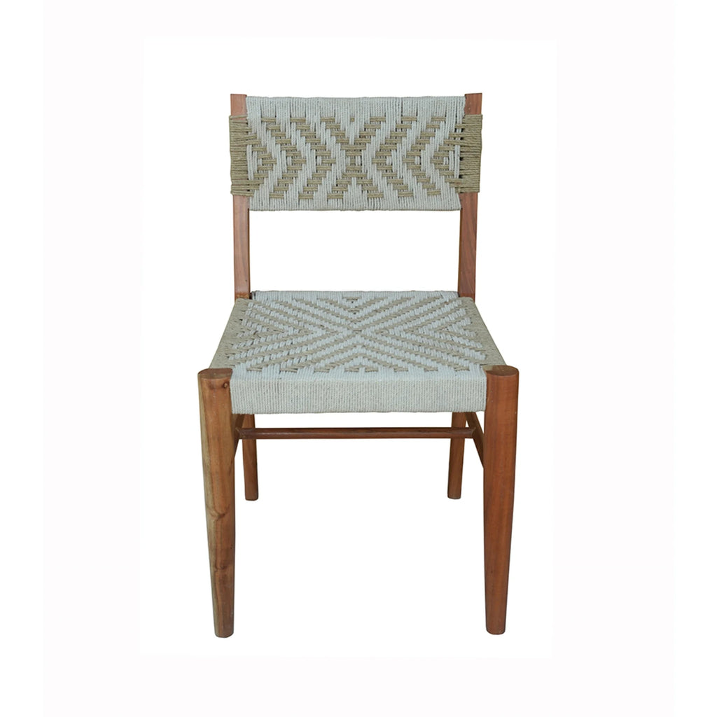 Gray and Brown Weaving Chair P305666