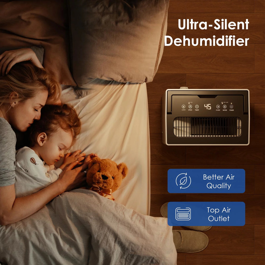 50 Pints Dehumidifier with Auto Defrost and 24H Timer Y3398