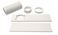 White Window Air Conditioner Exhaust Kit Q50648