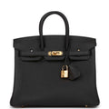 Black Leather Handbag X21513