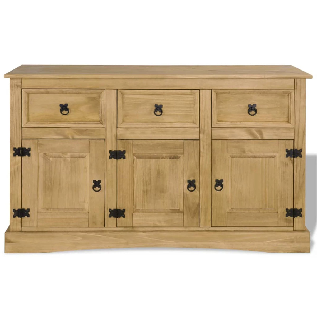 Solid Mexican Pinewood Sideboard R9823