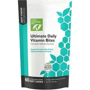 Natural Dog Vitamin Bites 60 Chews X197256