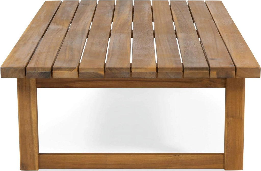 Acacia Wood Coffee Table D896