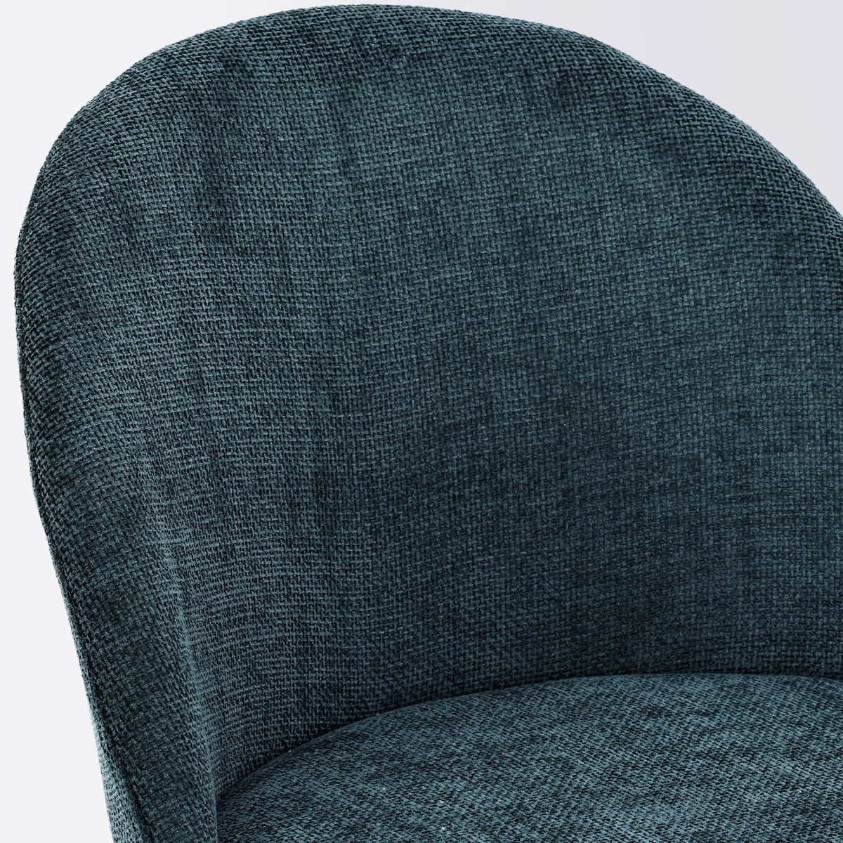 Green Linen Fabric Dining Chairs Set of 2 W9459