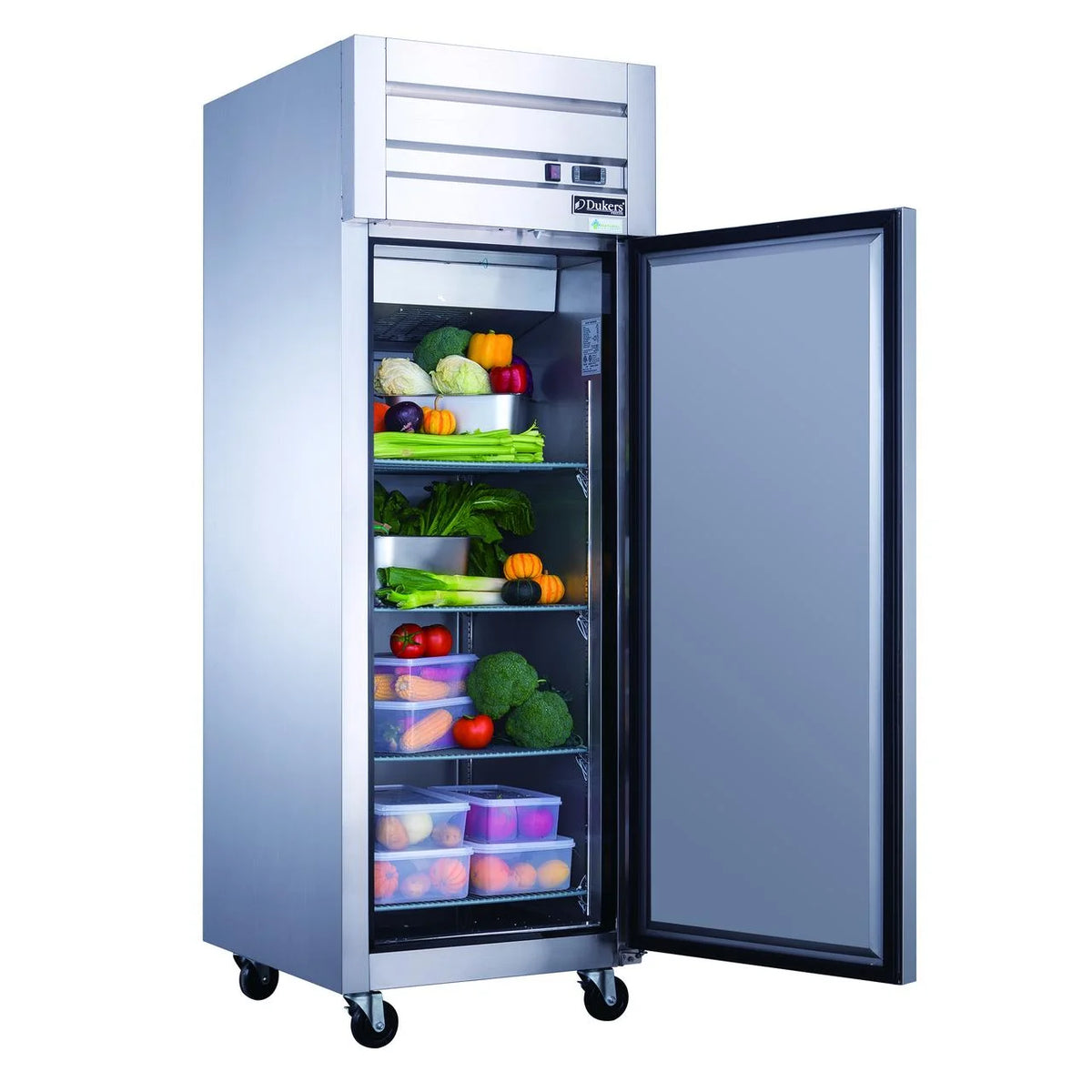 Commercial Upright Reach-in Refrigerator Stainless Steel One Door 17.72 cu.ft. R46823