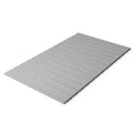 Queen Gray Mattress Support Wood Slats with Cover Y29517
